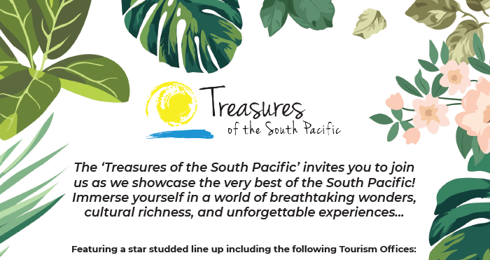 Treasures of the South Pacific Invitation